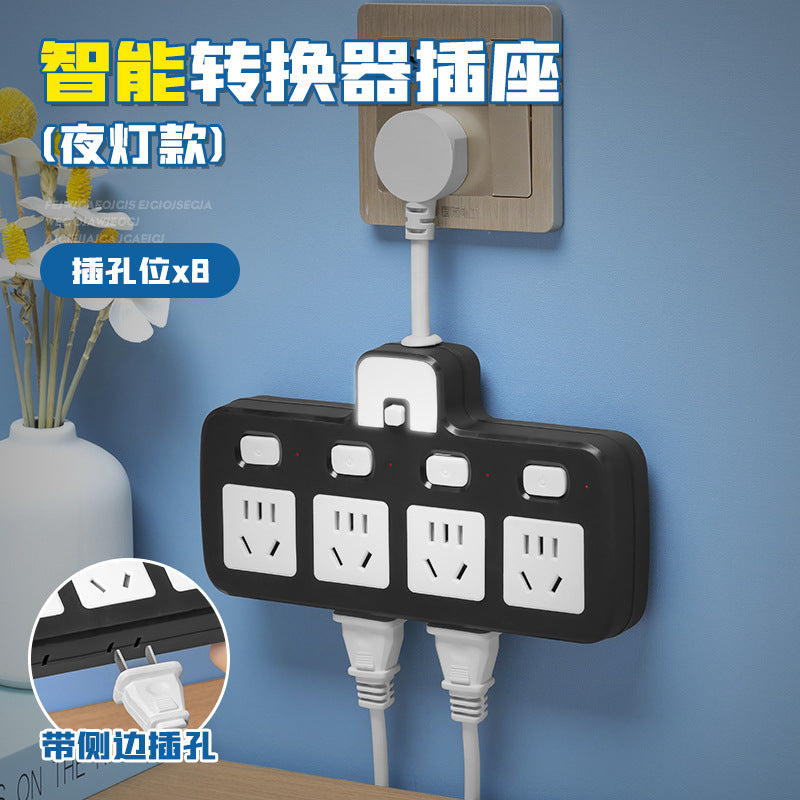 For homeshort cable converter multifunctional student dormitory socket multi-hole short cable usb multi-port charging socket plug