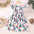 Children's flying sleeve dress