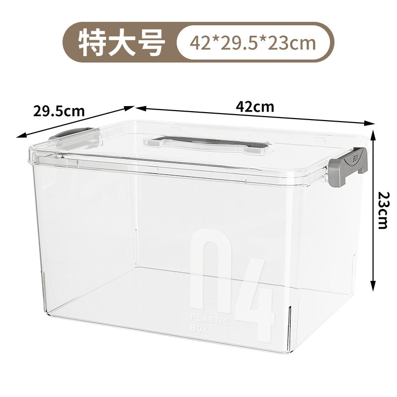 Household storage box Large cosmetics sundries storage box Thickened plastic bed bottom storage box Factory wholesale