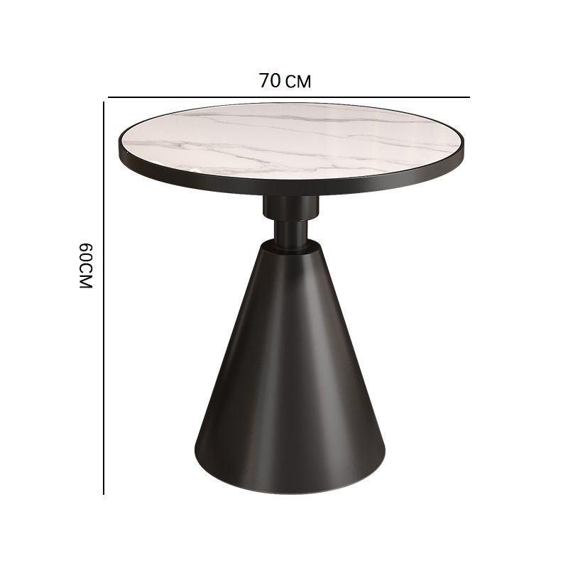Accessible luxury slate coffee table small apartment modern casualfor home living room small round table classy club casual negotiation table