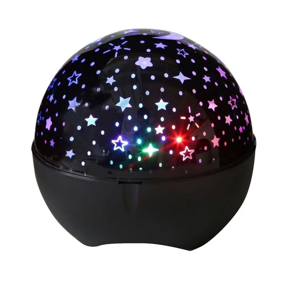 Starry sky projector lamp - bedroom ceiling eye protection mini night light with bluetooth speaker - romantic gift for her