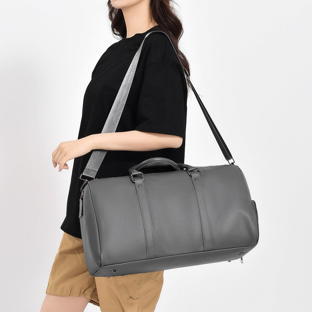 New waterproof large-capacity travel bag, portable shoulder backpack, wet and dry separation fitness bag, men's and women's messenger bags wholesale