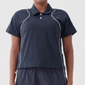 New women's casual quick-dry activewear: autumn sports running t-shirt, polo shirt, loose-fit training top