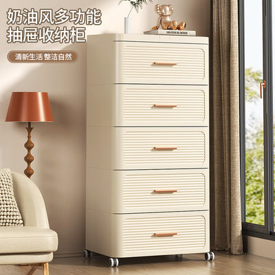 Drawer storage cabinet chest of drawers installation-free for home living room storage cabinet toy snack storage bedroom bedside table