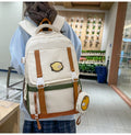 New fruit party large capacity backpack for girls, junior high school students, cute and unique design, laptop backpack