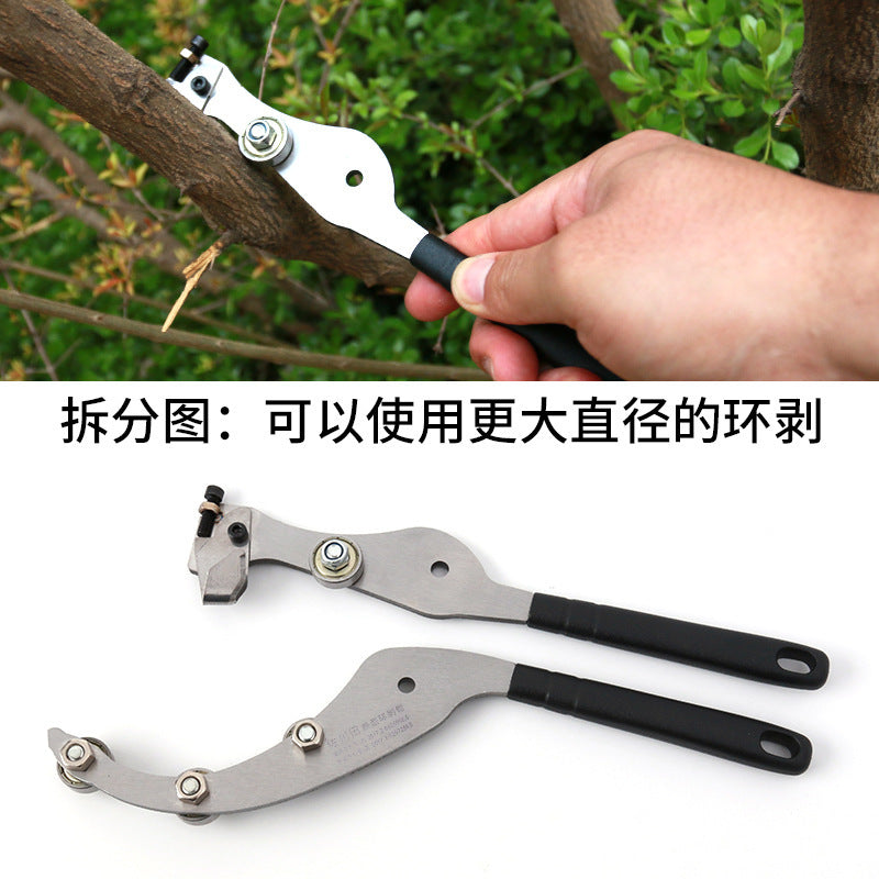 Sakawada 130 new fruit tree scraping nail opener jujube grape orange ring cut ring peeling pliers bearing peeling