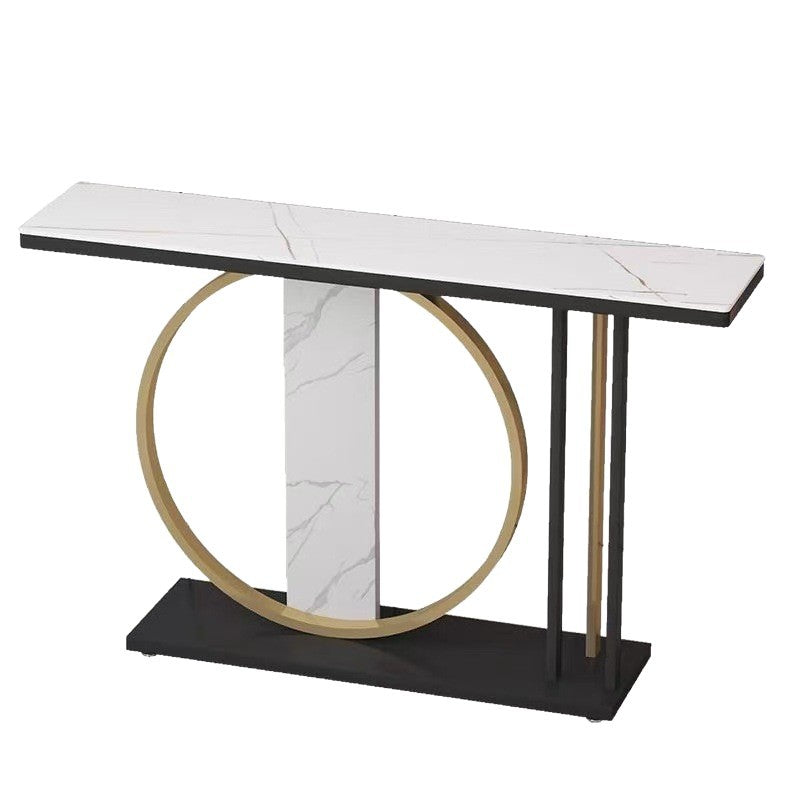 Entryway cabinet light luxury high-end entrance table ultra-narrow extremely narrow corridor aisle entrance table entrance door altar rock slatted case