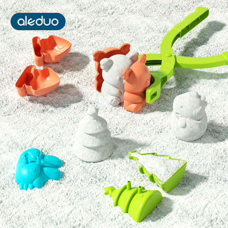 Kids' snowball maker - snow play toy, snowball tool, snowball mold, snowball fight outdoor kit & gear