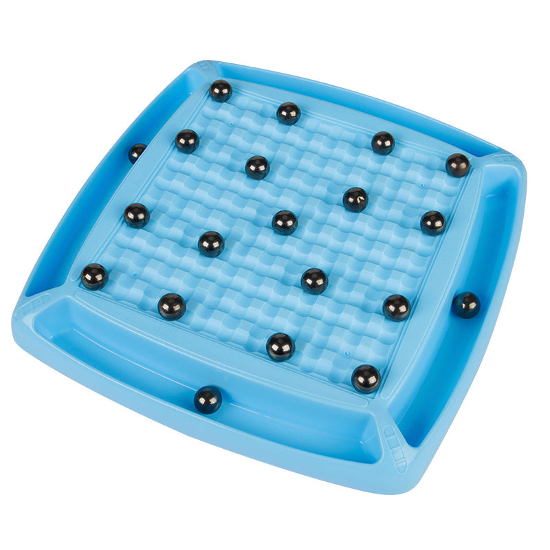Magnetic battle chess: brain-boosting, parent-child interactive magnetic effect chess - educational tabletop game for kids