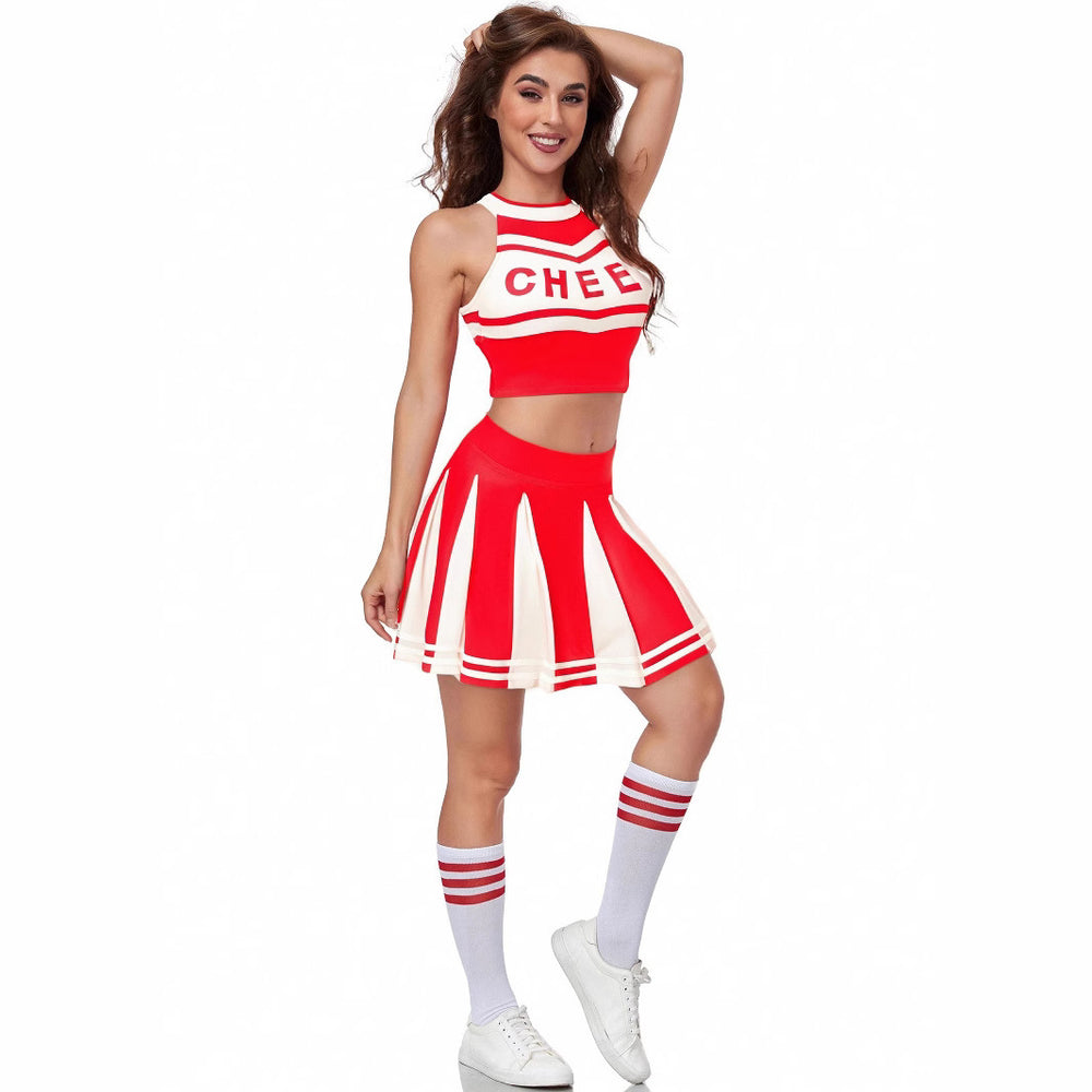 european and american cross-border sexy cheerleader costume cosplay girl cheerleading outfit stage performance apparel