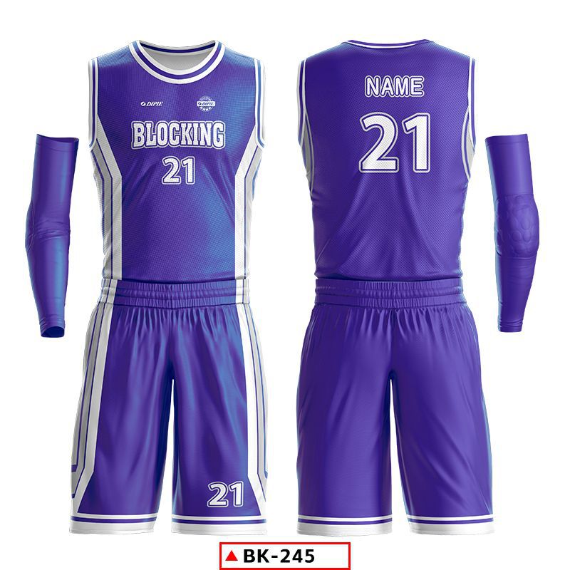 2024 new basketball jersey suit men's custom college student sports training game jersey American basketball jersey printing
