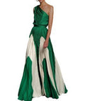 All green