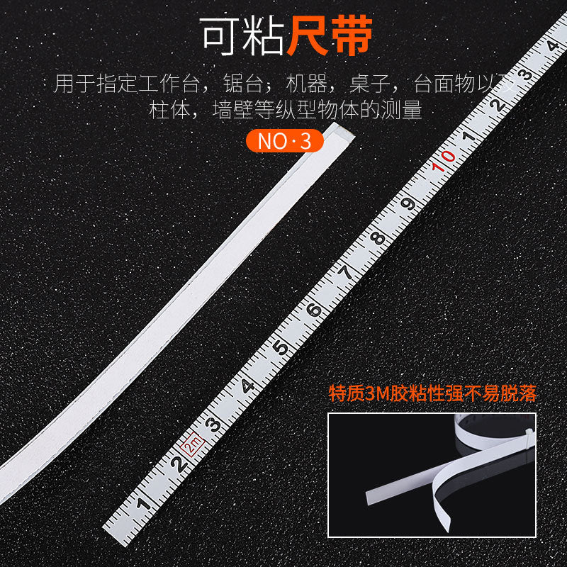 6Mm sticky scale strip sticker scale sticker scale sticker size ruler ruler desktop table saw adhesive ruler strip