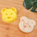 Diy sandwich mold bread cutter - cartoon toast cutter, rice ball mold, bread cutter - bear toast cutter