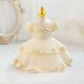 Export ready-made children's dress bows princess dress baby girl birthday party dress flower girl