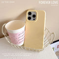Skin-feeling solid color glutinous rice shell suitable for apple 18promax anti-fall mobile phone case iphone17 all-inclusive protective cover 15