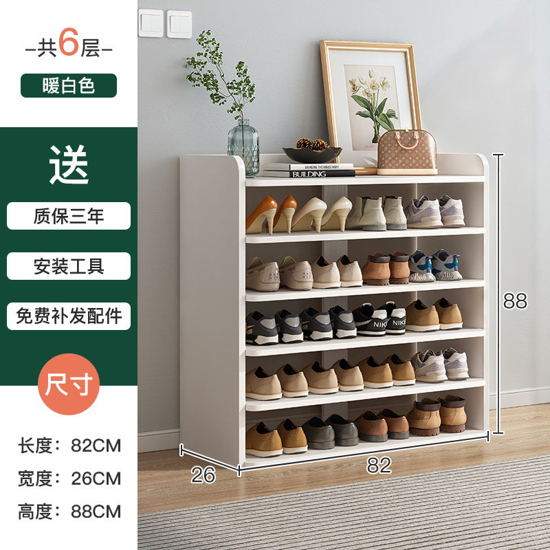 Shoe rack home door multi-layer small narrow simple storage artifact space saving 2025 new storage shoe cabinet