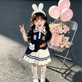 【dropshipping】 pleated skirt new arrival: kids' casual chic summer princess dress - super cute and trendy