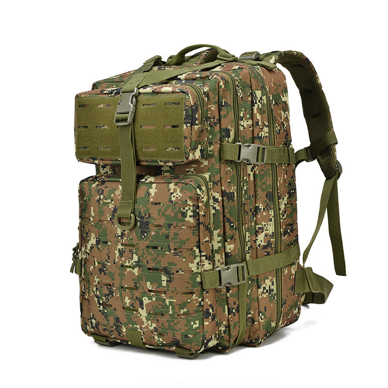 Cross-border outdoor mountaineering hiking backpack outdoor large-capacity sports bag waterproof and wear-resistant camping tactical backpack