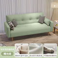 Foldable sofa bed cat claw leather new arrival sofa small apartment rental house sofa all-in-one dual-purpose foldable bed