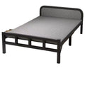 Folding bed single bedfor home rental hard bed adult dormitory simple bed portable iron bed companion bed extra bed