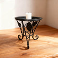 Metal candlestick european style simple desktop small flower stand flower pot stand multi-functional iron art succulent flower stand