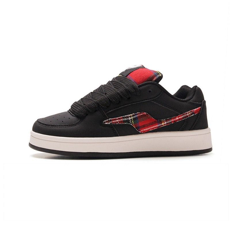 2026 summer black niche skate shoes - hot trending couple's style, korean street style, versatile casual retro loafers