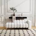 Accessible luxury italian velvet fabric backrest bed end stool modern bedroom chaise lounge sofa creative shoe changing stool