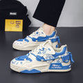 2025 new winter breathable skate shoes, trendy ins style, athletic casual running shoes, anti-slip sneakers for teenage boys
