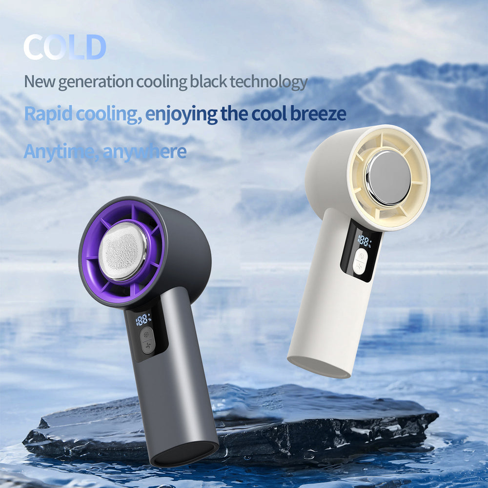 2025 new high speed outdoor turbine handheld cooling fan