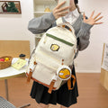 Large capacity backpack for women, fashionable casual sports backpack, versatile laptop backpack for high school and college students, trendy style