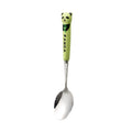 Green panda pointed spoon