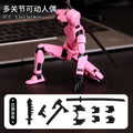 Third generation pink and black (with 4 weapons and 3 hands) opp bag