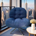 Dewey lingerg chair casual balcony living room rotate sofa chair designer creative popular green lazy sofa