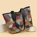 New arrival cross-border women's bag large capacity fashion texture shoulder bag retrotrendysatchel bag casualeasiest for match tote bag