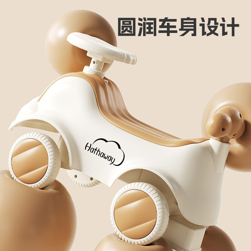 Kids' balance bike - ages 1-3 - ride-on scooter - sit & ride - anti-tip design - 2025 new model for infants and toddlers