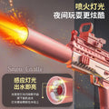 New cross-border automatic continuous fire 95 water gun with lights and fireworks for boys and girls - summer outdoor water play toy