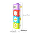 premium stacking blocks - multifunctional building blocks for baby's early learning, montessori education, and mother & baby essentials