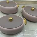 Food warmer containerexport2l-2.5l-3l3pcs egg-shaped high-legged insulated lunch box