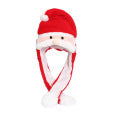 Santa hat with moving beard