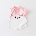Summer romper infant short-sleeve bodysuit baby girl cartoon outing clothes newborn thin romper  new style