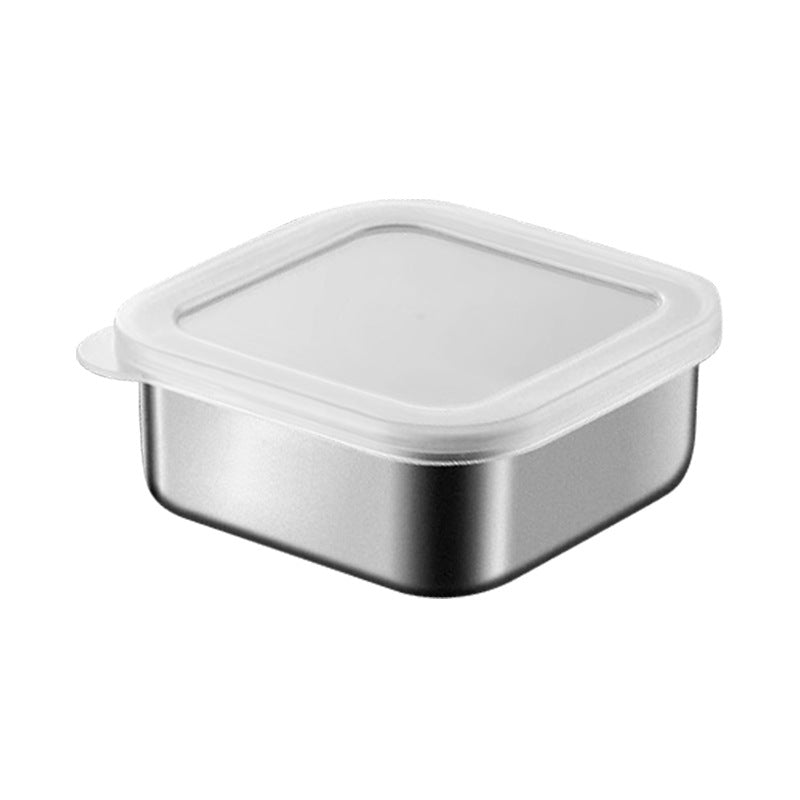 304 stainless steel miscellaneous grains brown rice packing box quantitative fat reduction food grade frozen microwave steamable meal small lunch box