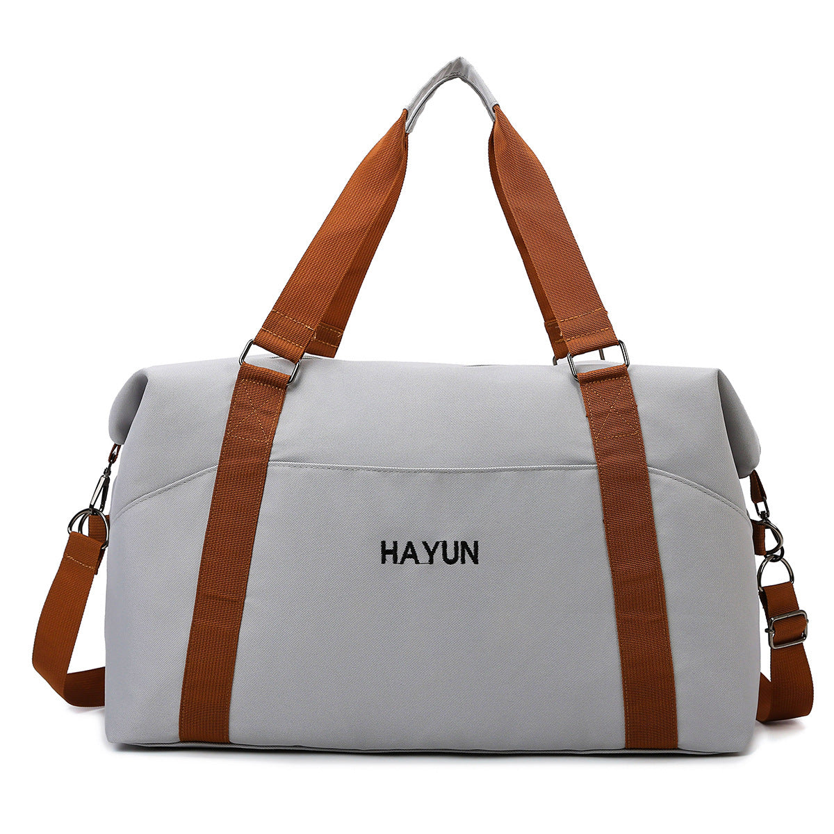 New fitness bag large-capacity travel bag oblique span short-distance business trip luggage bag women's lightweight waterproof clothing storage bag