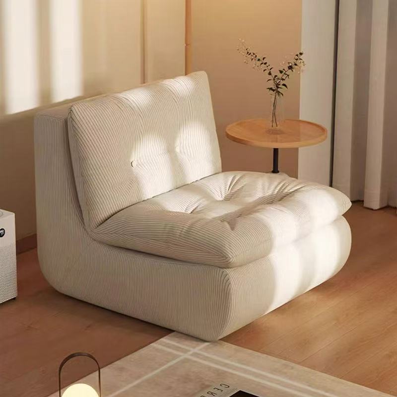Lazy sofa can lie down and sleep in small apartment for home popular single sofa balcony casualretro square back chair