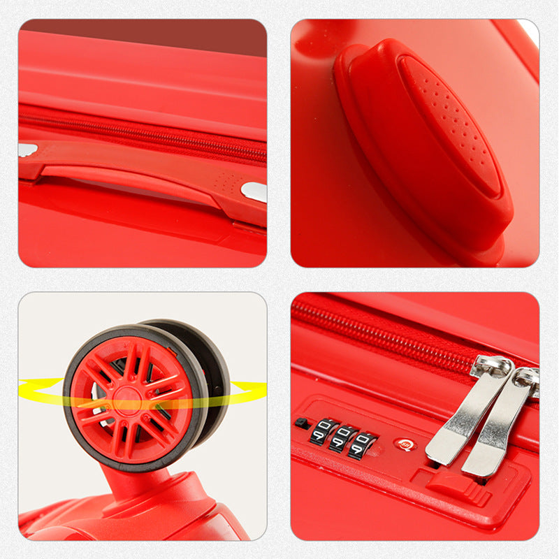 Customized suitcase 24 trolley case 20 inch universal wheel aluminum frame female and male password multi-capacity wholesale password box