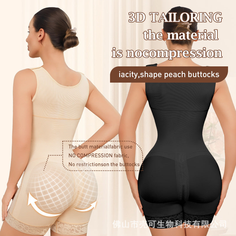 Aliexpress one-piece shapewear for women, tummy control, buttoned, open butt, hip shaping, suspender intimates, corset, body shaper