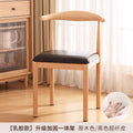Scandinavian dining chair for home chair back chair solid dining table chair stool imitation solid wood iron horn chair catering commercial