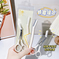Colorful fenling eyebrow trimming 2-piece set, safe and sharp macro blade eyebrow trimming knife, multi-purpose eyebrow comb, novice anti-scratch