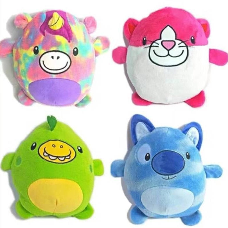 winter new children's pullover pajamas pet shape kids' sleepwear cartoon plush pillow