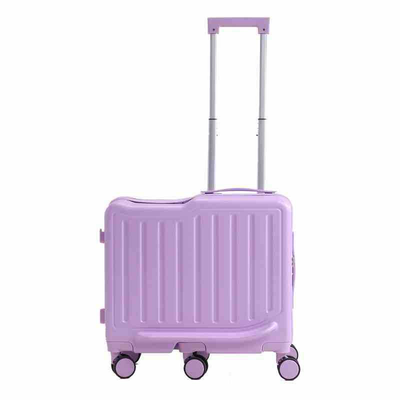 New children's cycling case 6 wheels universal wheel small fresh suitcase can sit trolley case women's suitcase men's customization